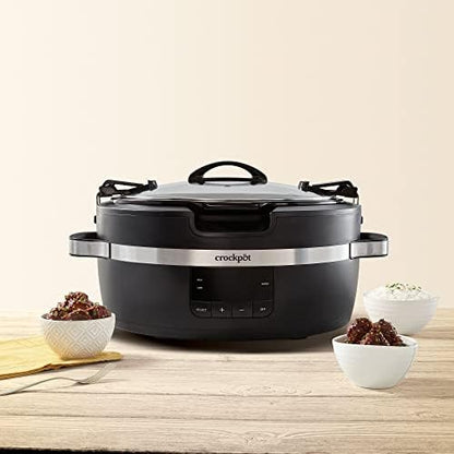 Crock-Pot Thermoshield 6 Quart Slow Cooker with Carry Handles - Select SC4635