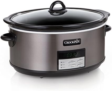 Crock-Pot 8 Quart Programmable Slow Cooker with Auto Warm - Select SC7086