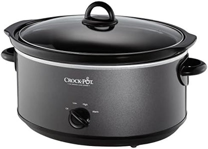 Crock-Pot 7 Quart Slow Cooker – Charcoal - Select SC3466