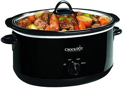 Crock-Pot 8 Quart Manual Slow Cooker – Black - Select SC8118