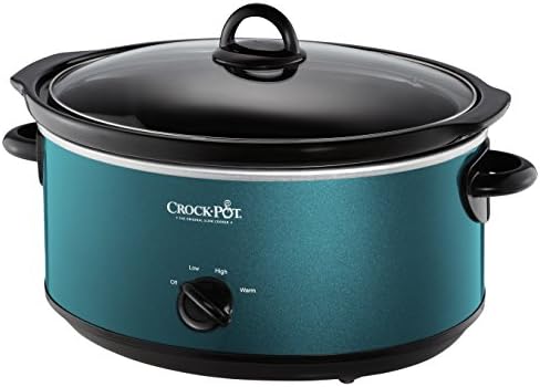Crock-Pot 7 Quart Manual Slow Cooker – Turquoise - Select SC5941