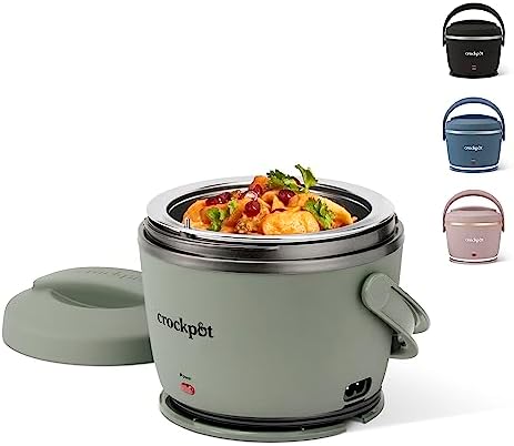 Crock-Pot Portable Electric Lunch Box Food Warmer – Green - Select SC6325