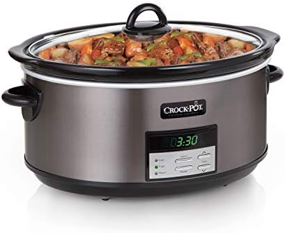 Crock-Pot 8 Quart Programmable Slow Cooker with Auto Warm - Select SC7086