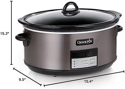 Crock-Pot 8 Quart Programmable Slow Cooker with Auto Warm - Select SC7086