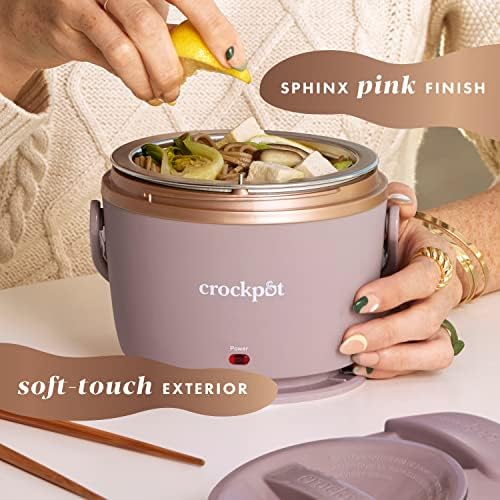 Crock-Pot Electric Lunch Box Food Warmer 20oz – Blush Pink - Select SC1832
