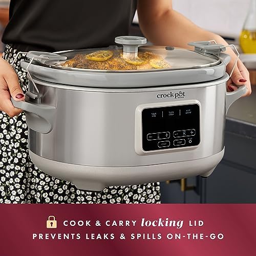 Crock-Pot 7 Quart Programmable Cook & Carry Slow Cooker - Select SC5416