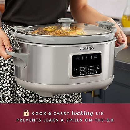 Crock-Pot 7 Quart Programmable Cook & Carry Slow Cooker - Select SC5416