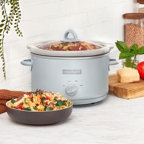 Crock-Pot 4.5 Quart Manual Slow Cooker – Macaroon Blue - Select SC7957