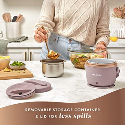 Crock-Pot Electric Lunch Box Food Warmer 20oz – Blush Pink - Select SC1832