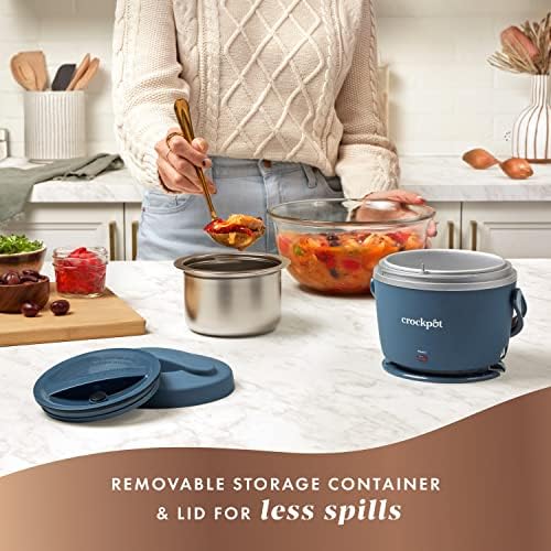 Crock-Pot Electric Lunch Box Food Warmer 20oz – Faded Blue - Select SC1488