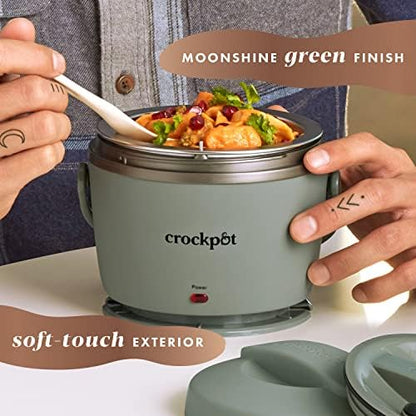 Crock-Pot Portable Electric Lunch Box Food Warmer – Green - Select SC6325
