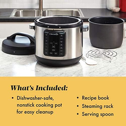 Crock-Pot 8 Quart Express Crock Multi-Use Pressure Cooker - Select SC6766