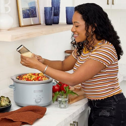 Crock-Pot 4.5 Quart Manual Slow Cooker – Macaroon Blue - Select SC7957