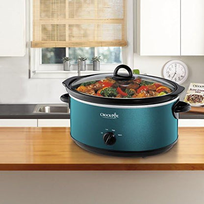 Crock-Pot 7 Quart Manual Slow Cooker – Turquoise - Select SC5941