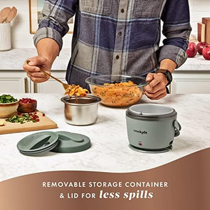 Crock-Pot Portable Electric Lunch Box Food Warmer – Green - Select SC6325