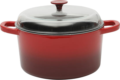 Crock-Pot 3 Quart Enameled Cast Iron Dutch Oven – Aqua - Select SC4239