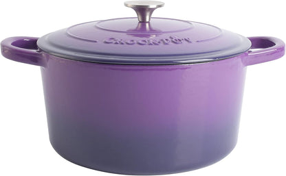 Crock-Pot 3 Quart Enameled Cast Iron Dutch Oven – Aqua - Select SC4239