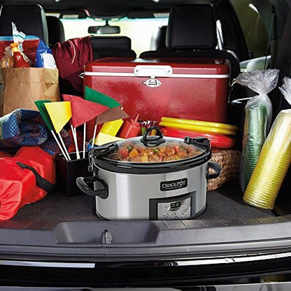 Crock-Pot Cook & Carry 6 Quart Programmable Slow Cooker - Select SC9297