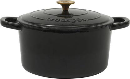 Crock-Pot 3 Quart Enameled Cast Iron Dutch Oven – Aqua - Select SC4239