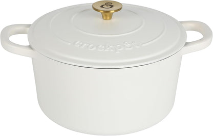 Crock-Pot 3 Quart Enameled Cast Iron Dutch Oven – Aqua - Select SC4239