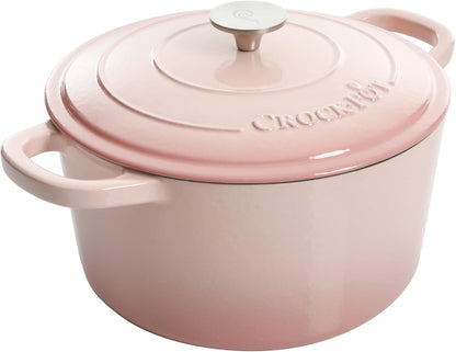 Crock-Pot 3 Quart Enameled Cast Iron Dutch Oven – Aqua - Select SC4239