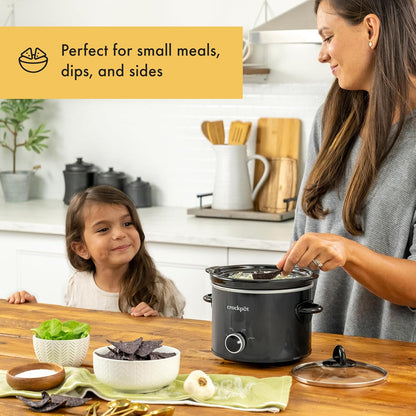 Crock-Pot 2 Quart Mini Slow Cooker – Classic Compact Cooker - Select SC9746