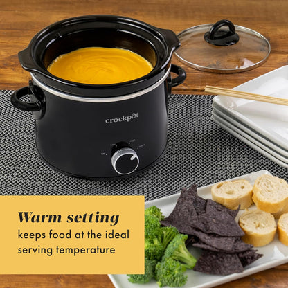Crock-Pot 2 Quart Mini Slow Cooker – Classic Compact Cooker - Select SC9746